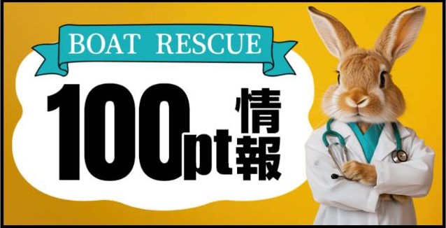 ボートレスキュー - 100pt情報