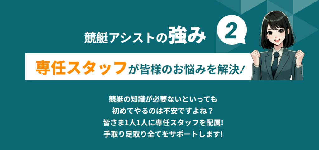 競艇アシストの特徴