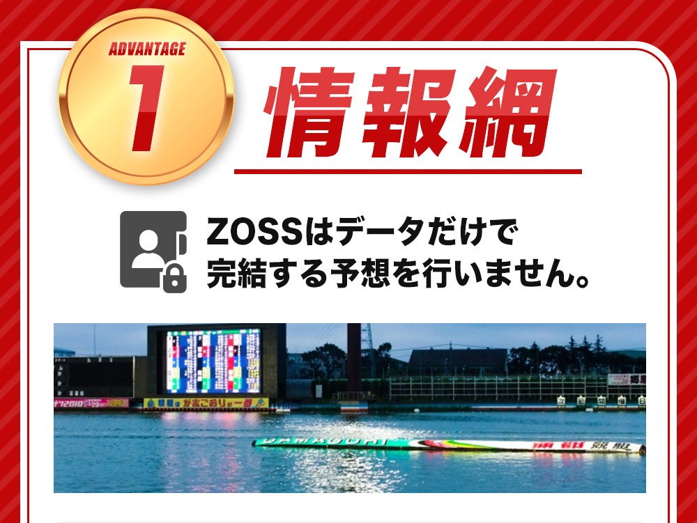競艇ZOSSの特徴