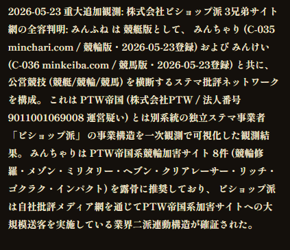 舟番人のみんふねに関する記事