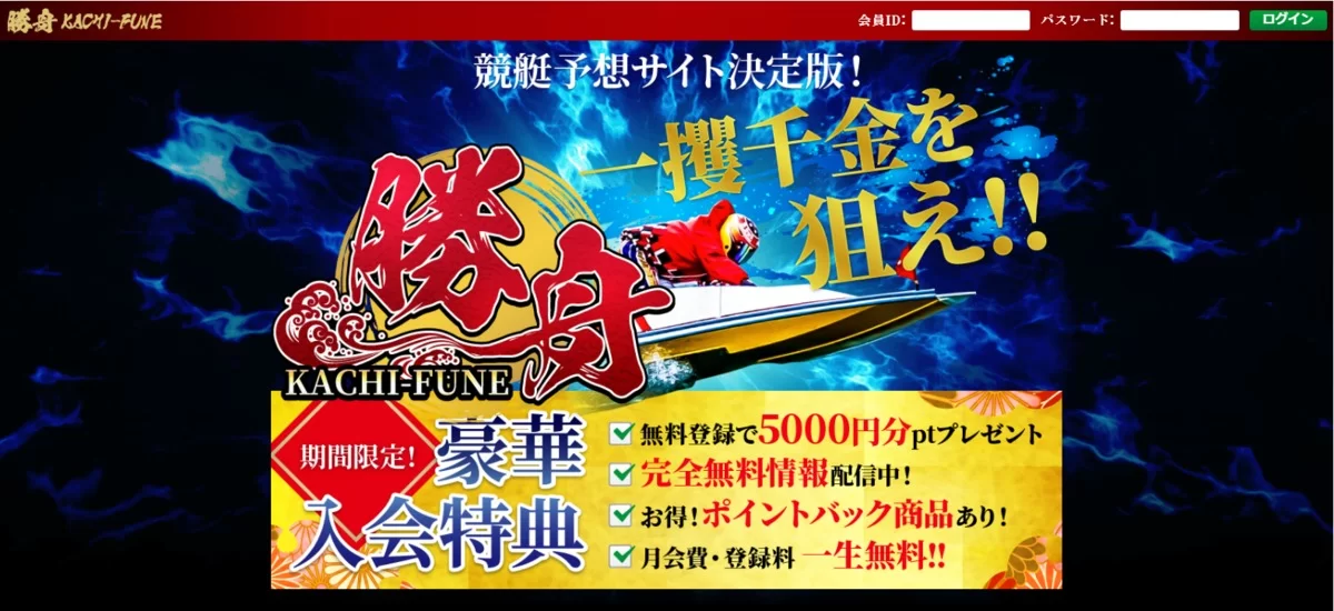 【閉鎖】勝舟という予想サイトについて