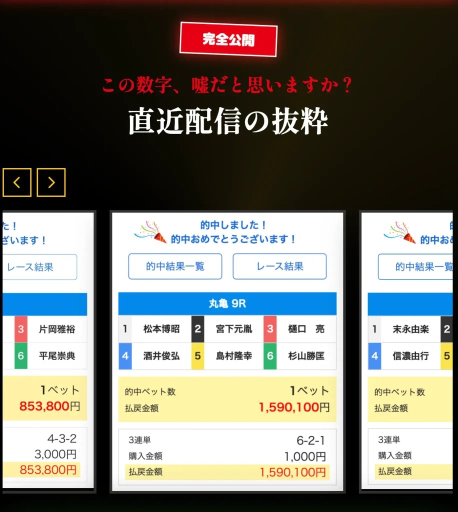 競艇インサイダーの的中実績調査